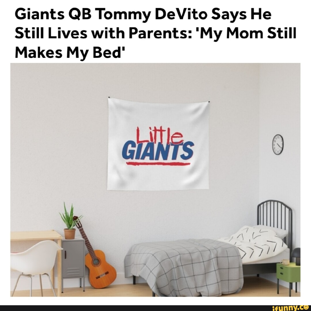 NY Giants Quarterback Tommy DeVito's Mom Still Makes His Bed