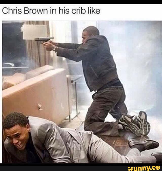 Chris Brown In His Crib Like Ifunny