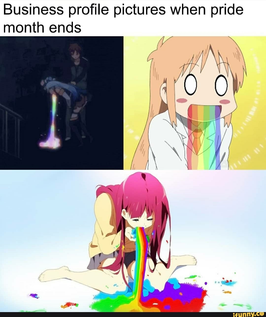 Business profile pictures when pride
month ends