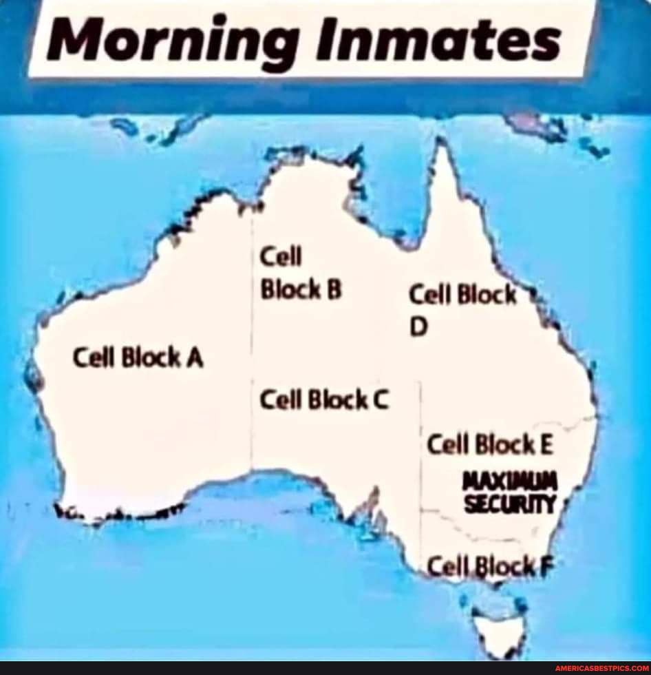 Morning Inmates I Cell Block B Cell Block Cell Block A Cell Block C ...