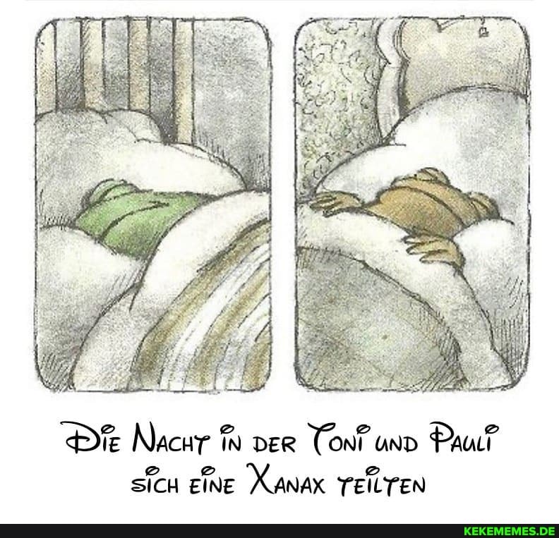 Dfe Nacur ver Vonf und
SICH EINE Kanax TEILTEN