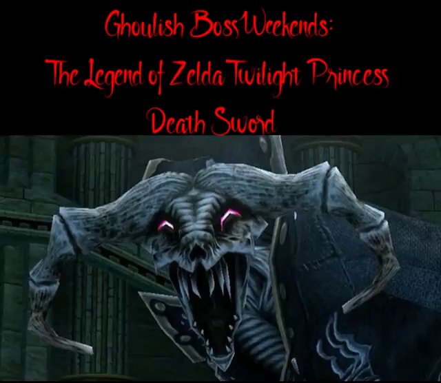 Ghoulish Boss Uechends: The degend of Zelda Tuilight Princess Death -  iFunny Brazil