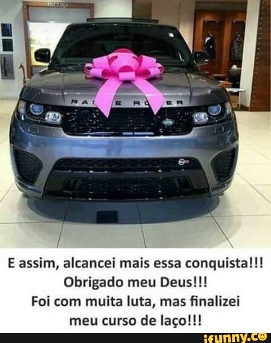 E assim, alcancei mais essa conquista!!!
Obrigado meu Deus!!!
Foi com muita luta, mas finalizei
meu curso de laço!!!