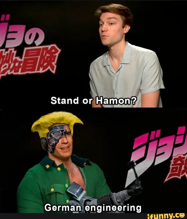 Stand or Hamon? German engineering iFunny Brazil