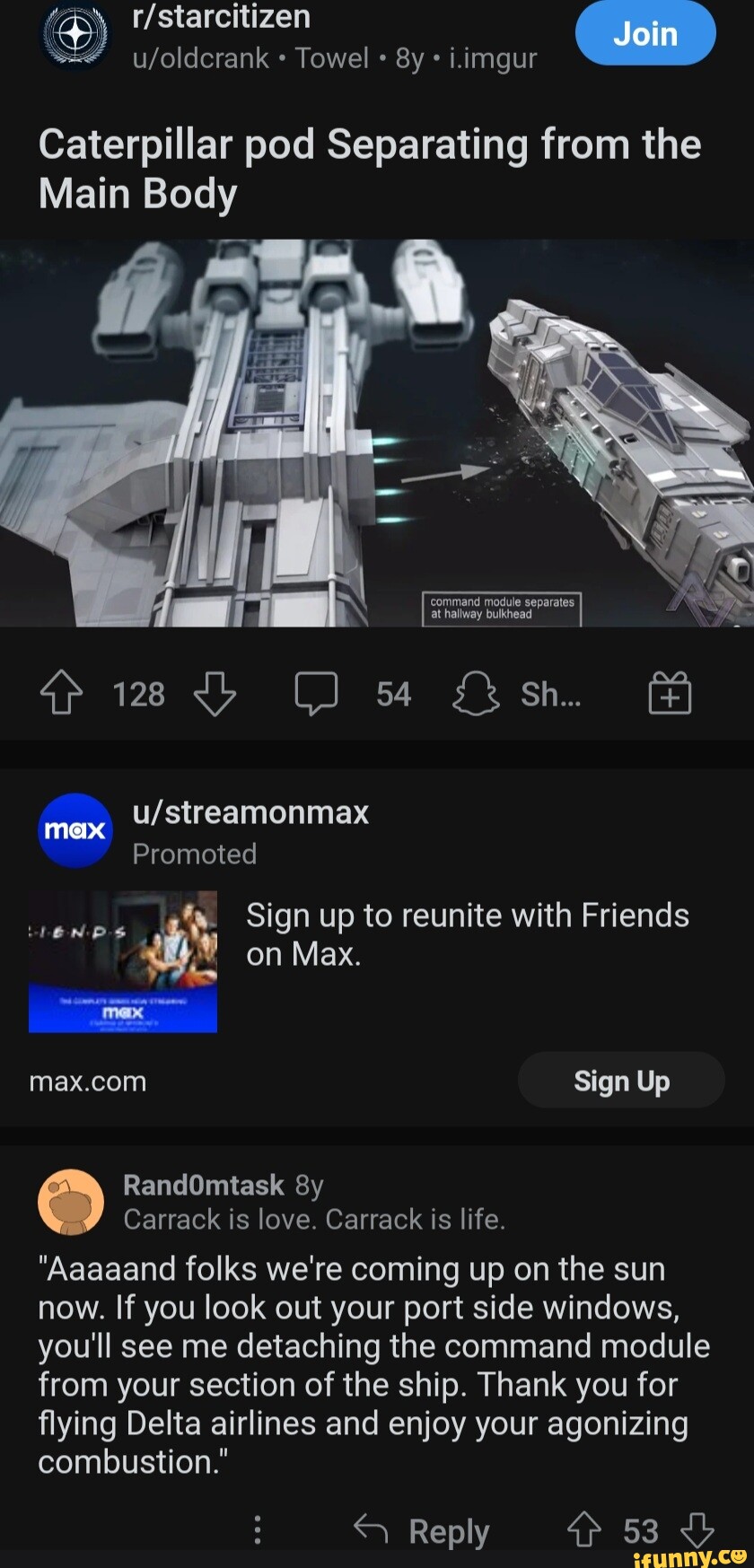 Join Towel i.imgur Caterpillar pod Separating from the Main Body ...