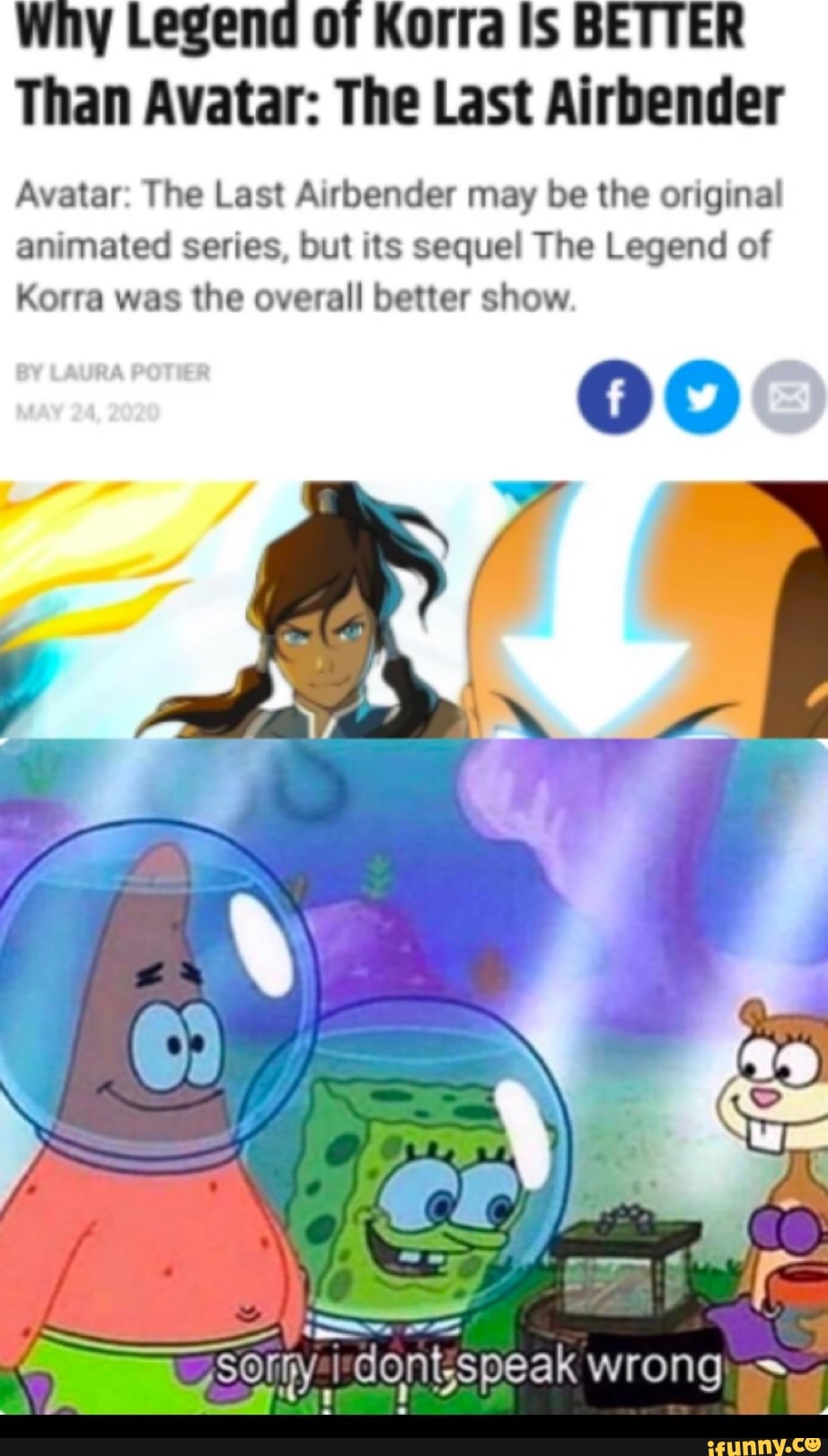 y Legend of Korra Is BETTE
Than Avatar: The Last Airbender
Avatar: The Last Airbender may be the original
animated series, but its sequel The Legend of
Korra was the overall better show.