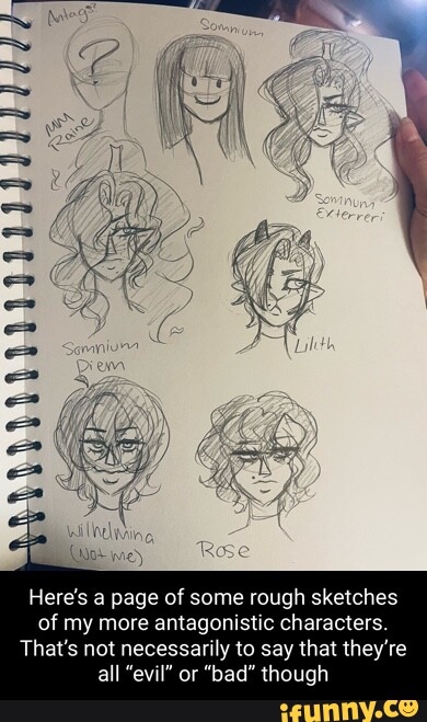Pinterest Chracters Rough Here's a page of some rough sketches of my more antagonistic characters ...