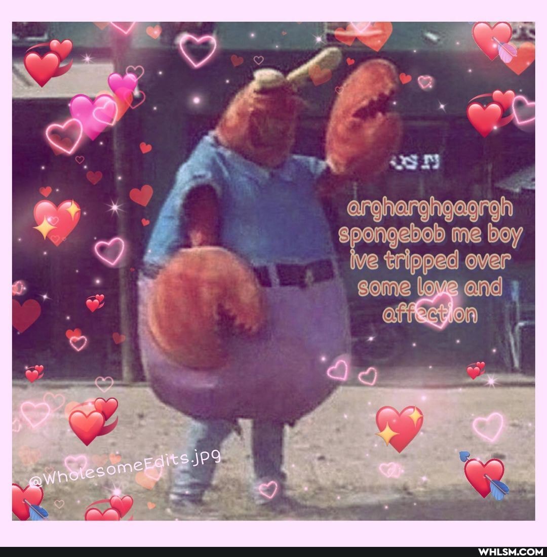 argharghgagreh spongebob me boy lve tripped over
some love and afrection