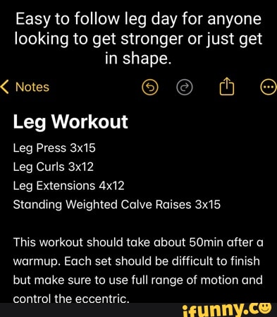 Pin on Easy & Fun Leg Workouts