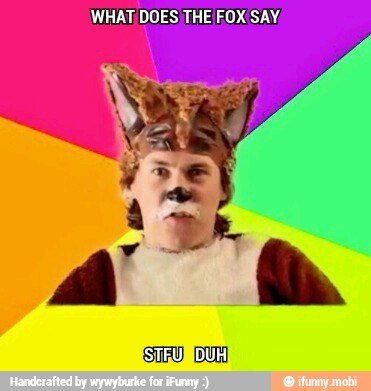 WHAT DOES THE FOX\SAY