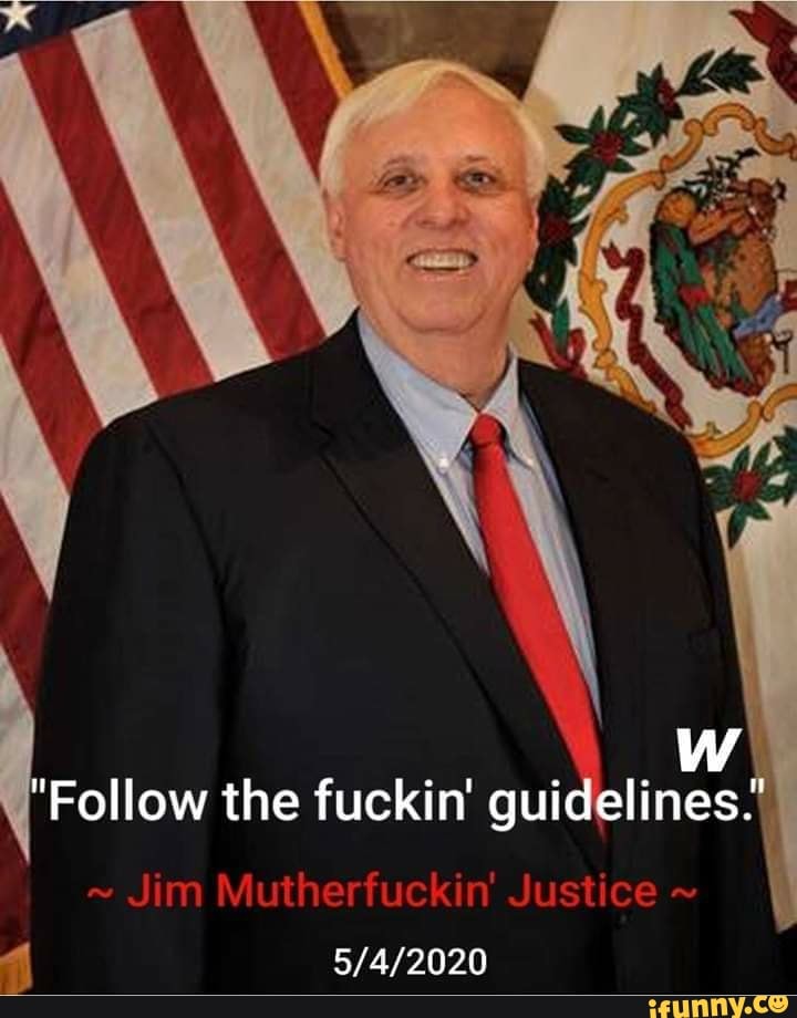 "Follow the fuckin' guideli
1 5/4/2020
