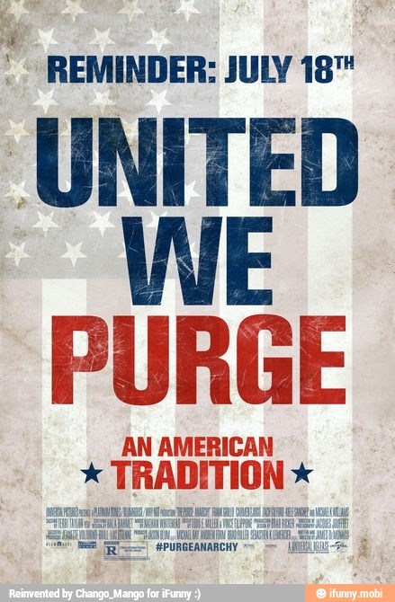 i REMINDER: JULY 18™
UNITED
AN AMERICAN
x TRADITION x
