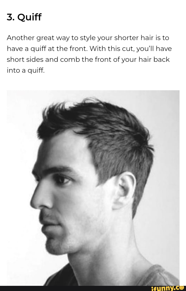 Quiff memes. Best Collection of funny Quiff pictures on iFunny