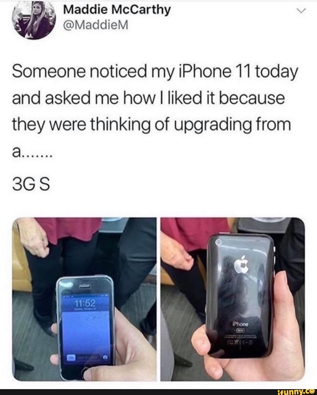 Someone noticed my iPhone 11 today and asked me how I liked it because they were thinking of upgrading from