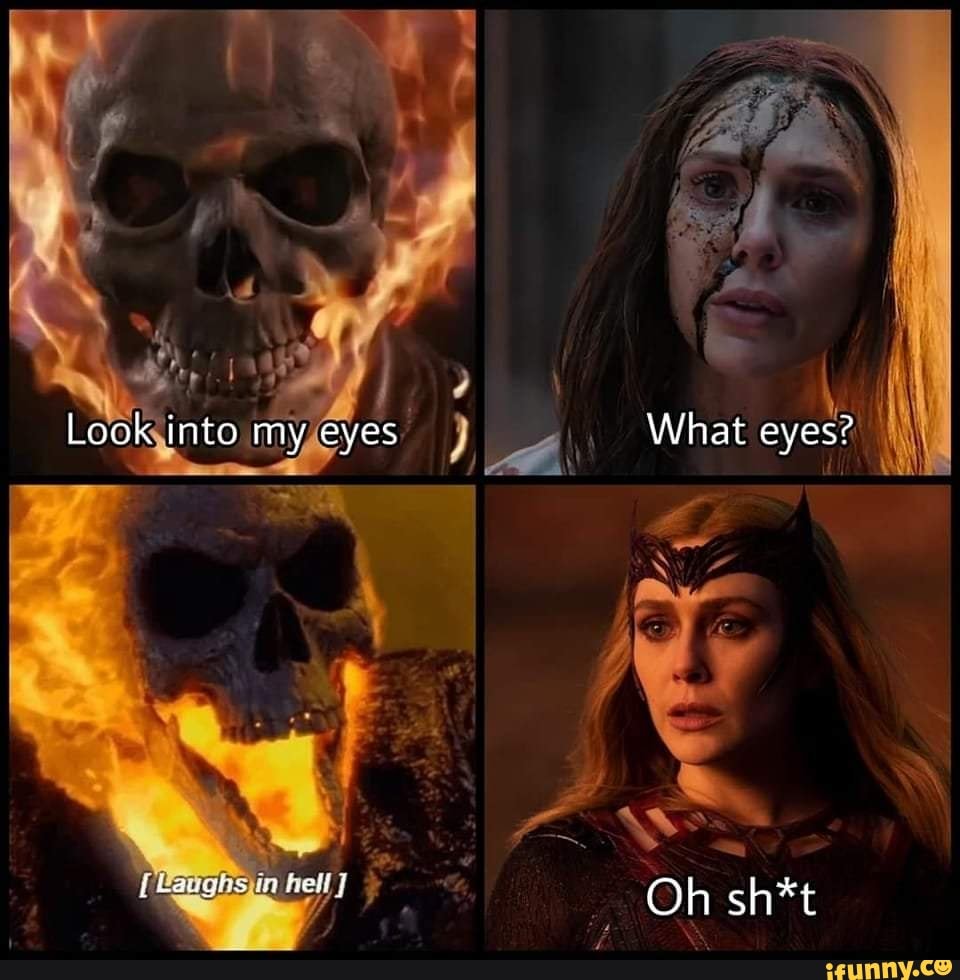 look into my eyes ghost rider