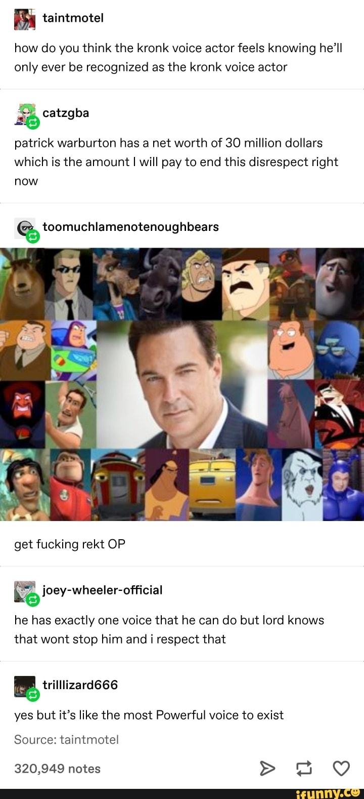 Kronk patrick warburton