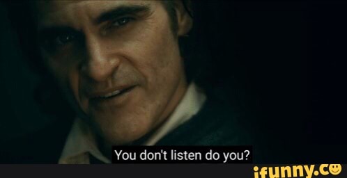 A
You dont listen do you?