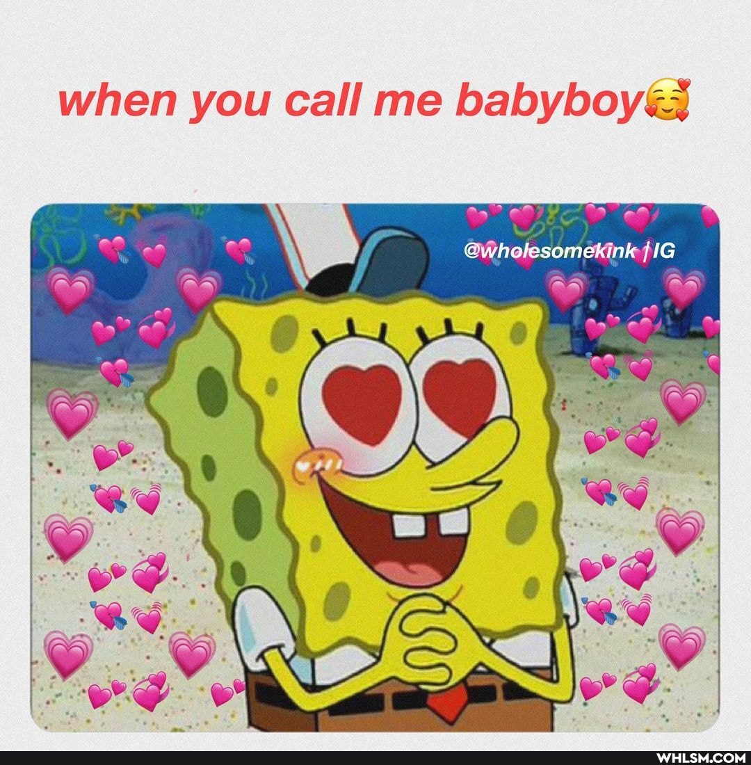 when you call me babyboy&
AD
@wholesomekink
AA