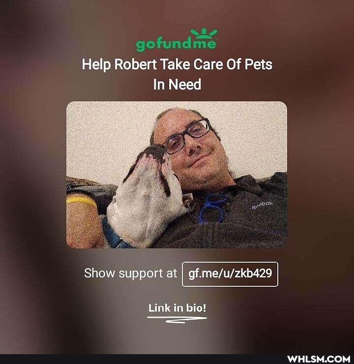 of dme
Help Robert Take Care Of Pets
In Need
Show support at I
Link in bio!