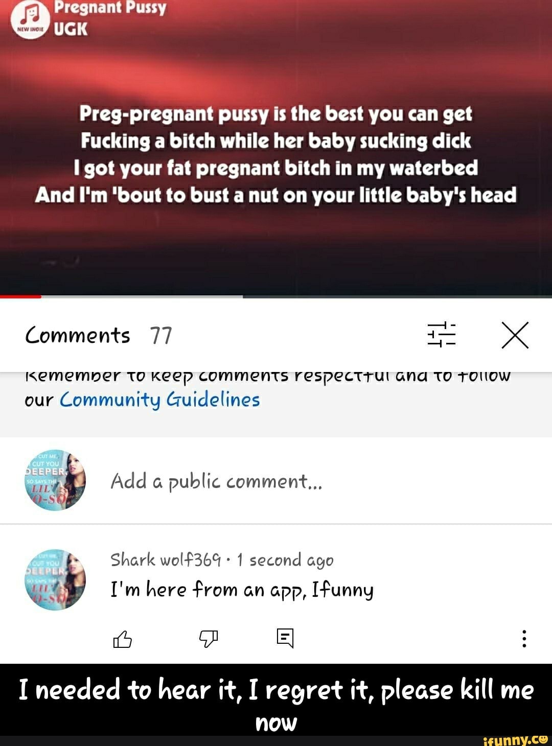 Pregnant Pussy Preg-pregnant pussy is the best you can get Fucking a bitch  while her