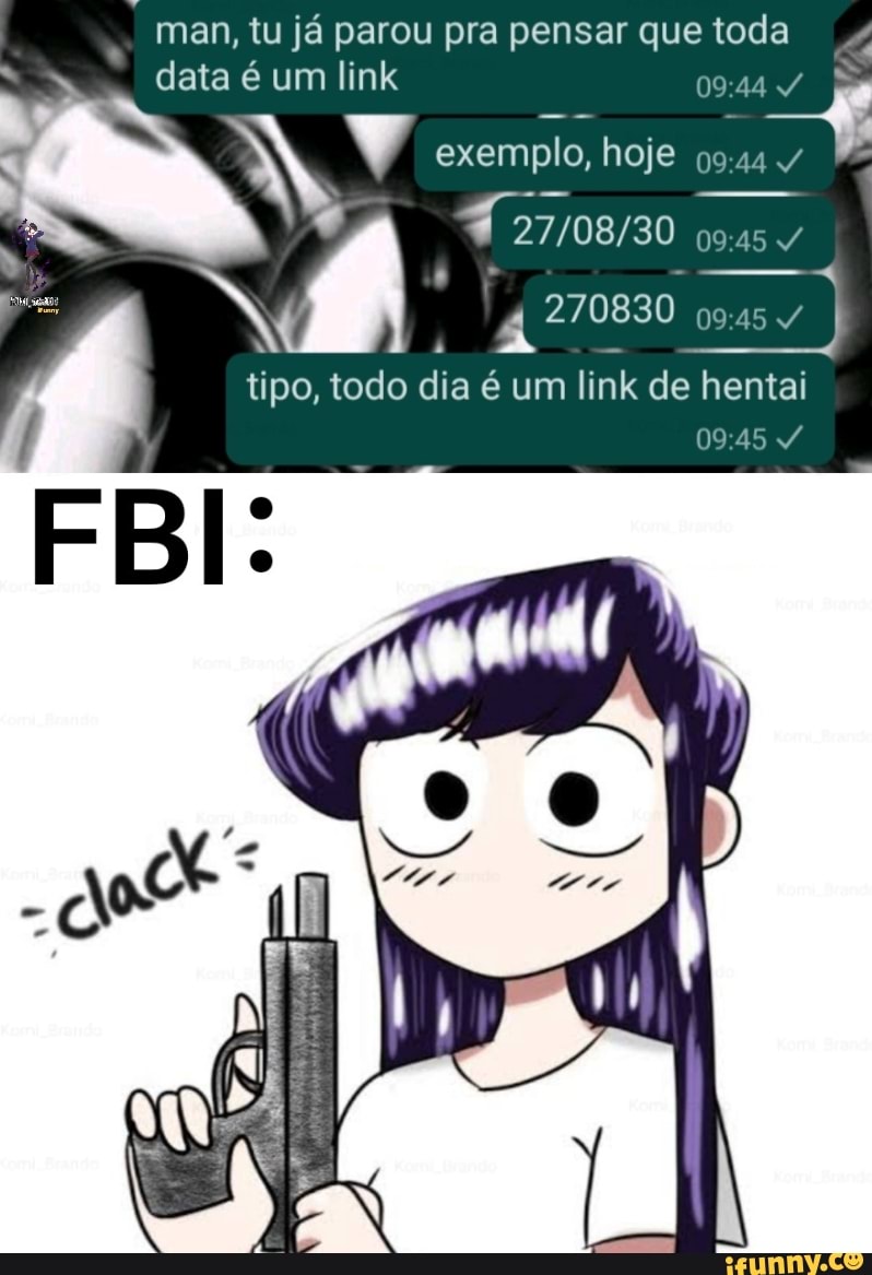 man, tu já parou pra pensar que toda data é um link
exemplo, hoje
4,270830
tipo, todo dia é um link de hentai