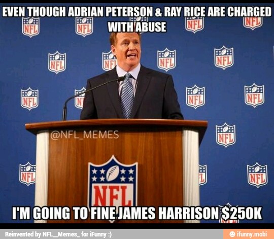 EVEN THOUGH ADRIAN PETERSON RAV RICE ARE CHARGED tb WITH ABUSE Ww I'M ...