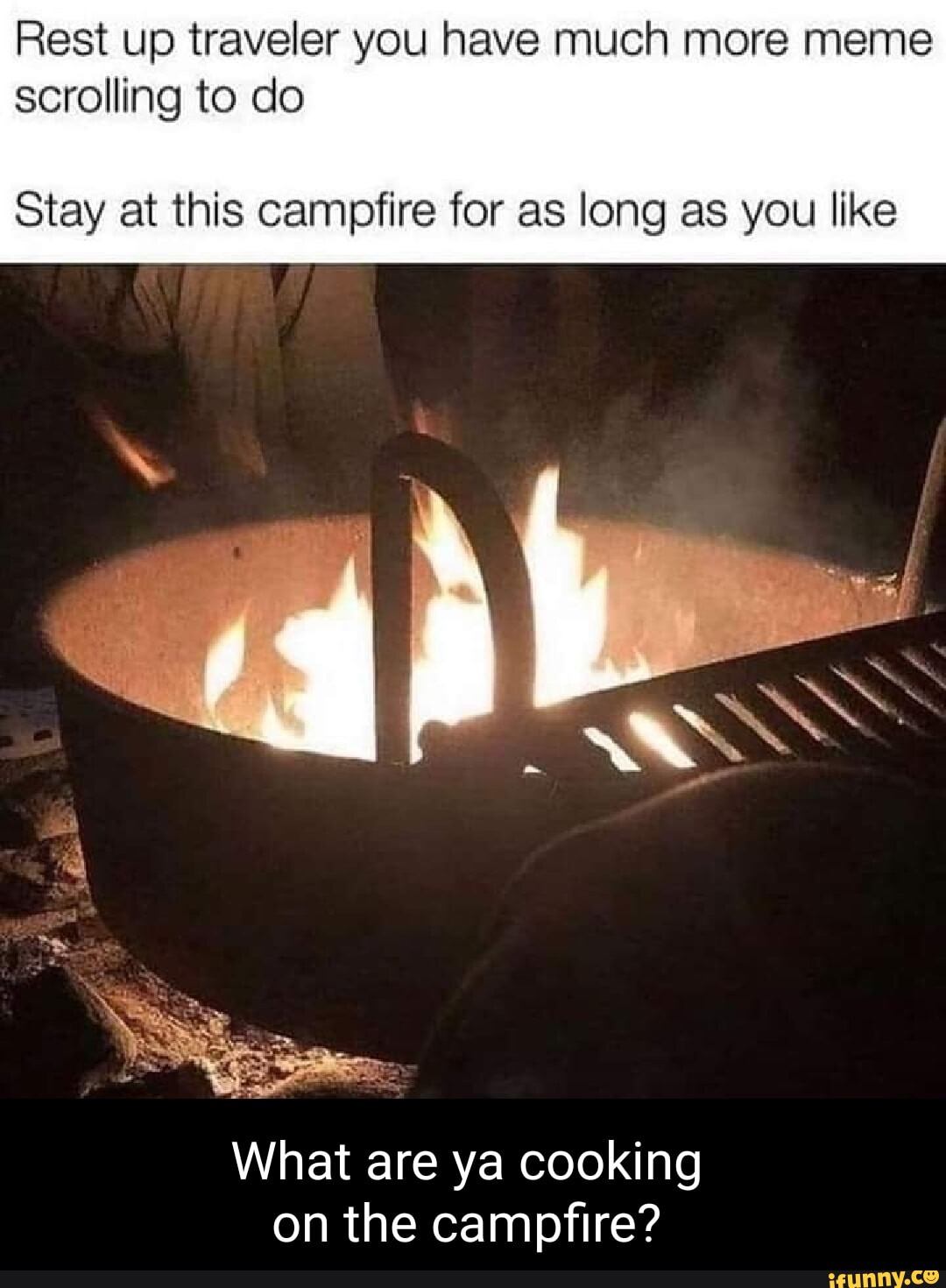 Campfire memes. Best Collection of funny Campfire pictures on iFunny