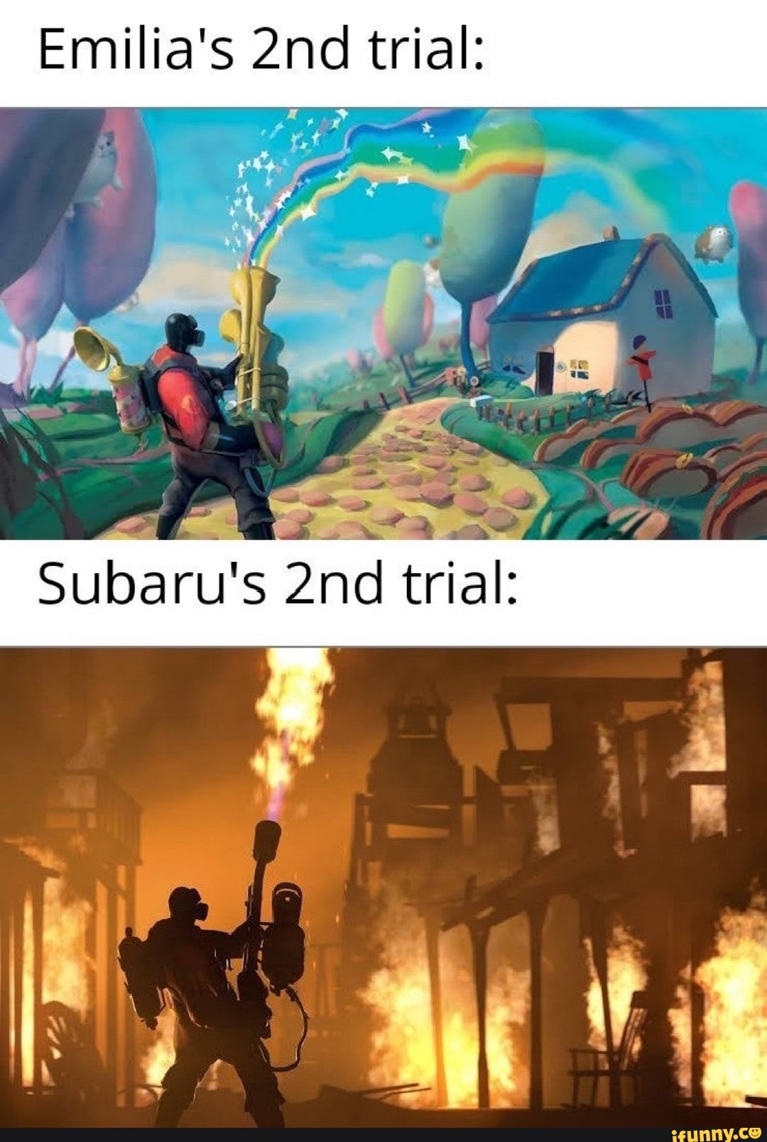Emilia's trial:
ff
Subaru's trial: