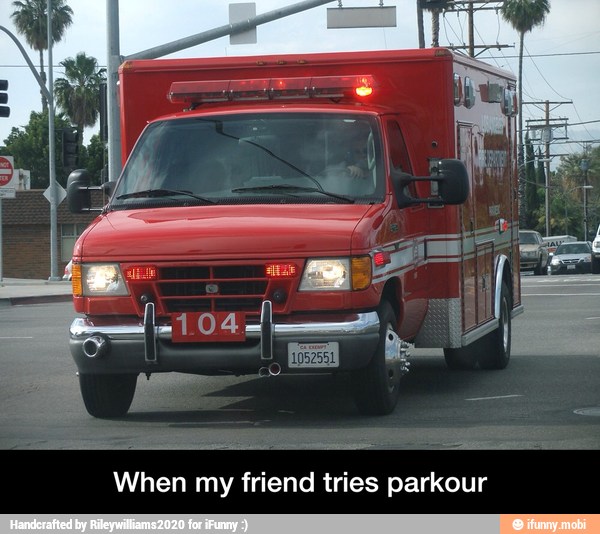 When my friend tries parkour - When my friend tries parkour
