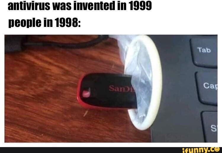 Antivirus was invented in 1999 Ileonle in 1998 )