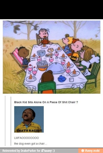 Black Kid Sits Alone On A Piece Of Shit Chair 2