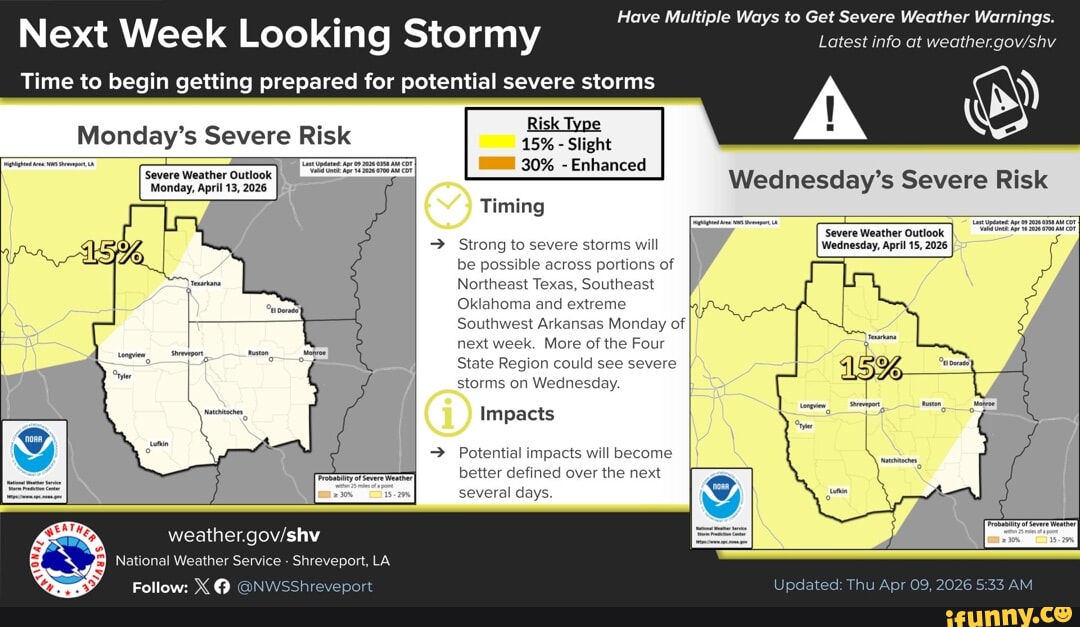 Have Multiple Ways to Get Severe Weather Warnings. Latest info at ...