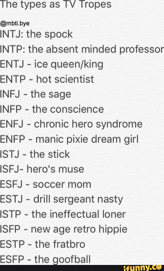 Mbti memes. Best Collection of funny Mbti pictures on iFunny