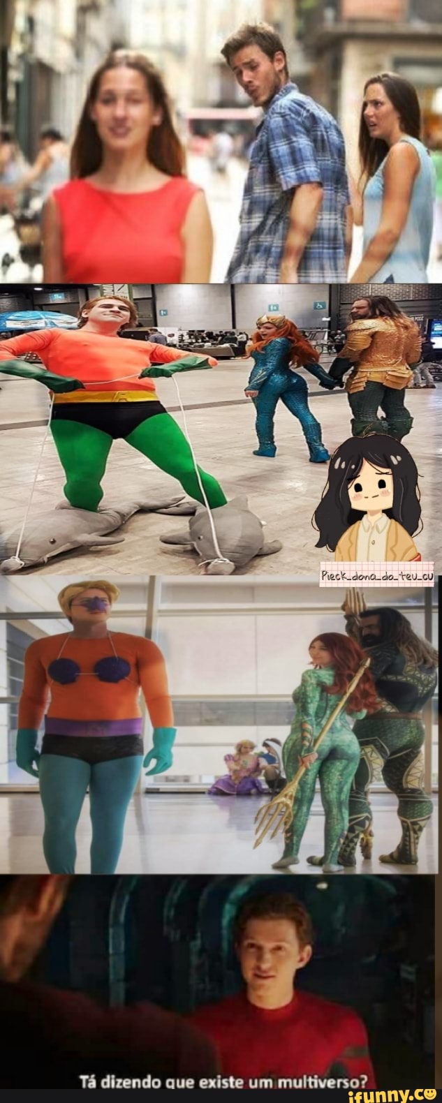 Tá dizendo que existe um multiverso?