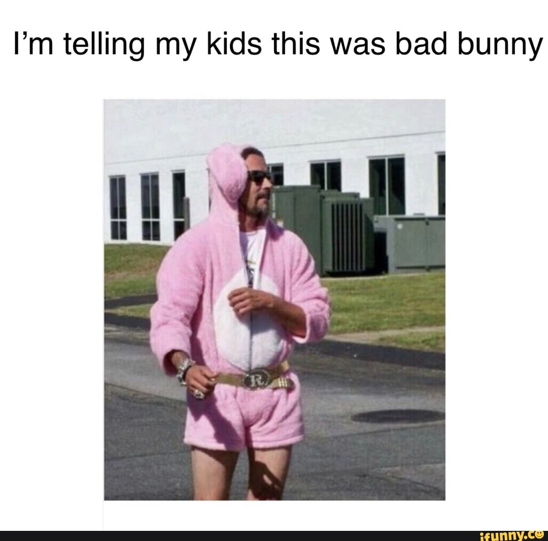 Bad, Bad Bunny : r/meme