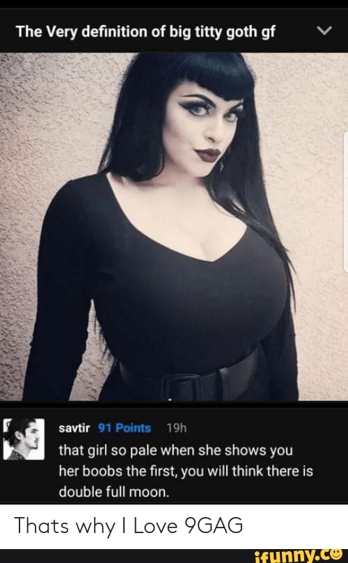 Big tittied goth girlfriend
