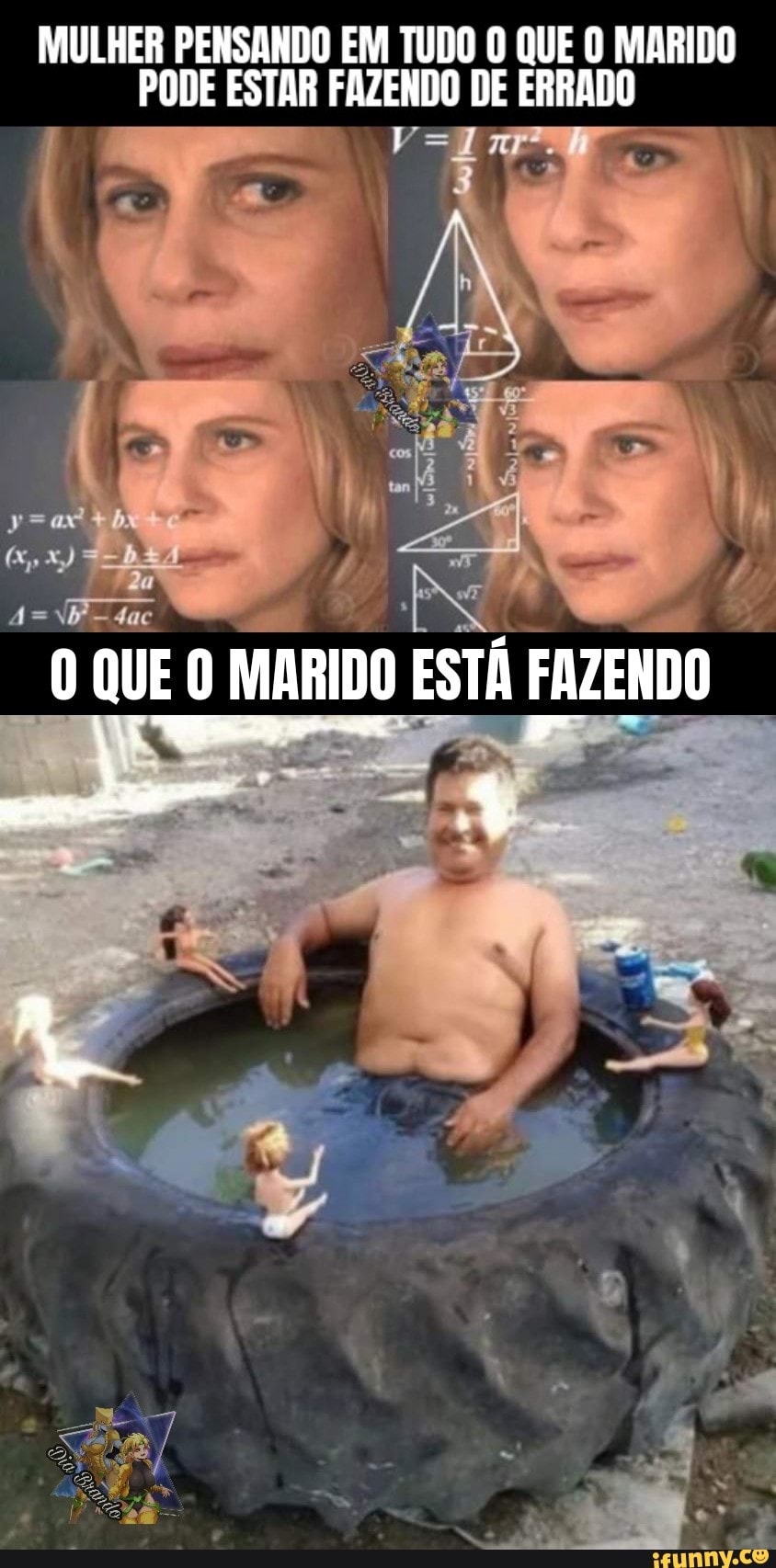 MULHER PENSANDO EM TUDO O QUE O MARIDO PODE ESTAR FAZENDO DE ERRADO
0 MARIDO ESTÁ FAZENDO