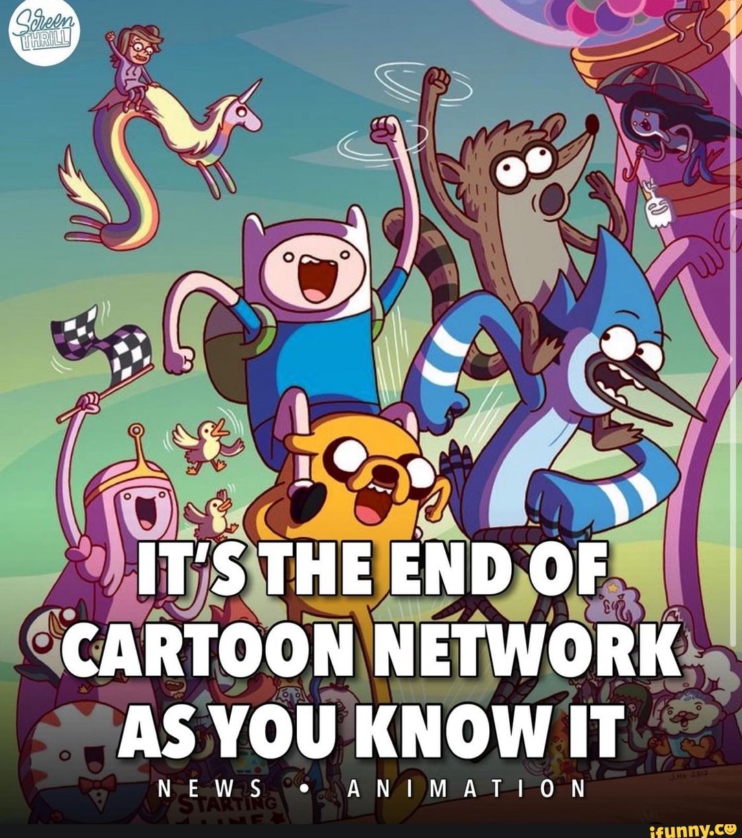 IT'S THE END OF CARTOON NETWORK AS YOU KNOW IT NEWS ANIMATION iFunny