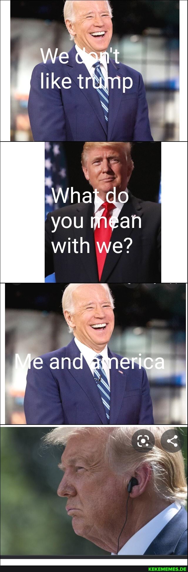 We
like trump
What,do you mean with we?
ye