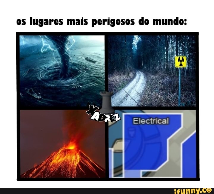 os lugares mais perigosos do mundo:
Electrical