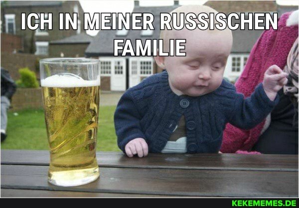 ICH IN MEINER RUSSISCHEN FAMILIE