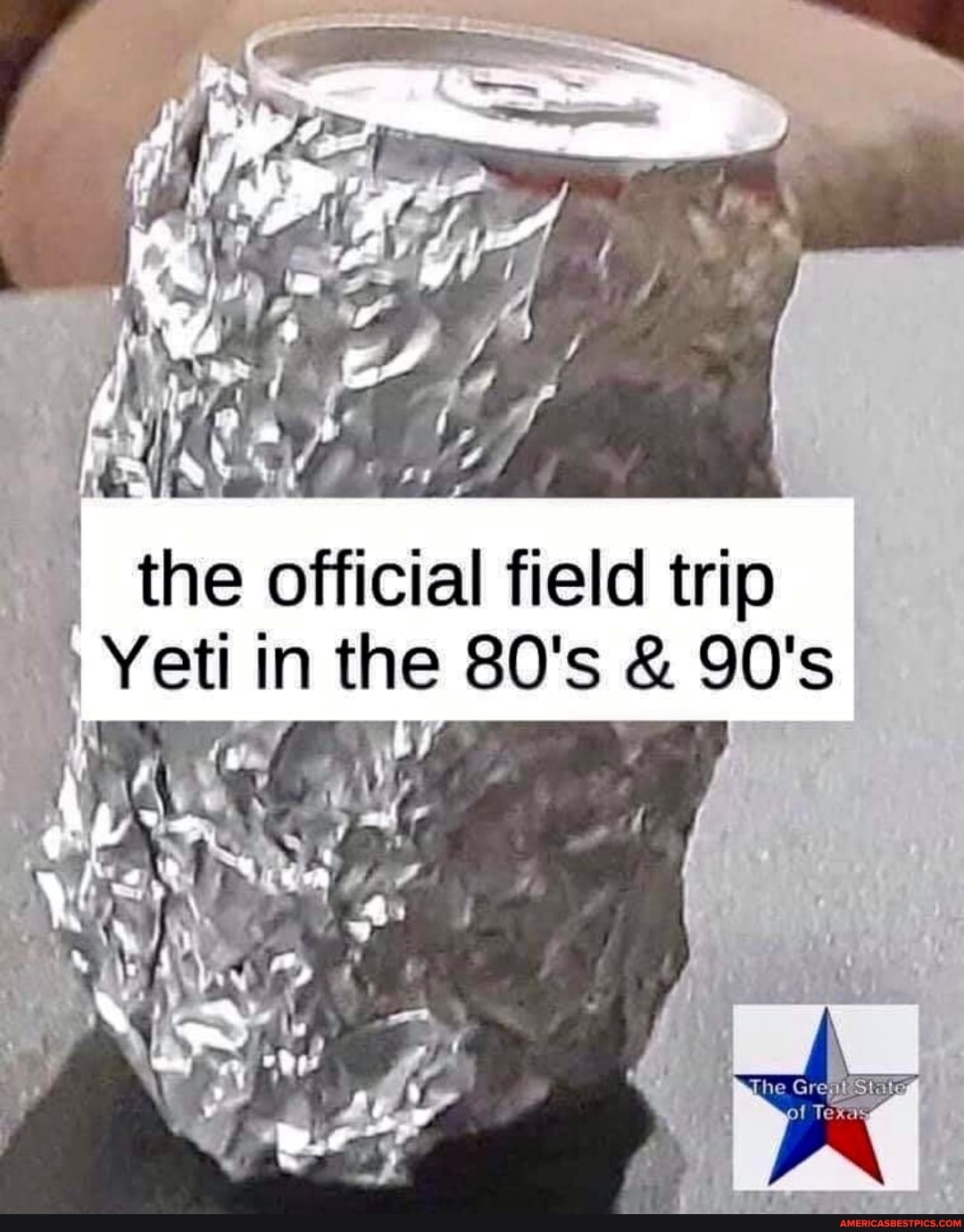 The official field trip Yeti in the 80's & 90's if The America’s best