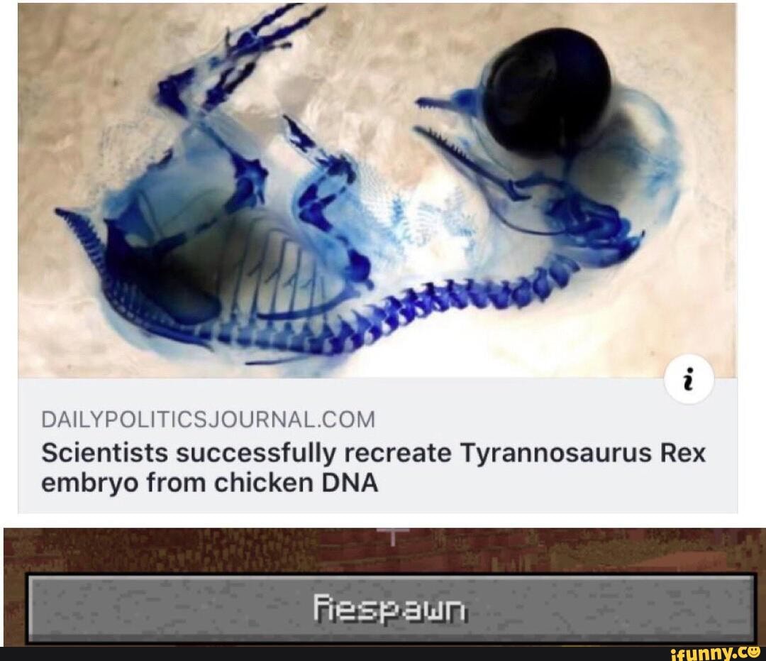 DAILYPOLIT‘CSJOURNALCOM Scientists Successfully Recreate Tyrannosaurus ...