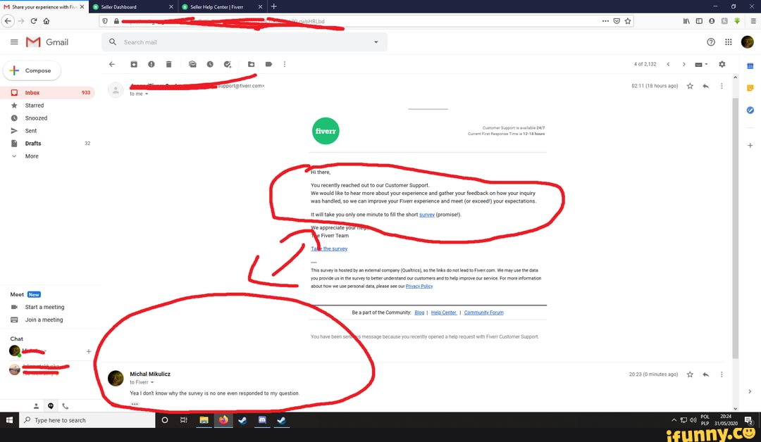Share your experience with Fiv. X & OG bB compose inbox 933 fome