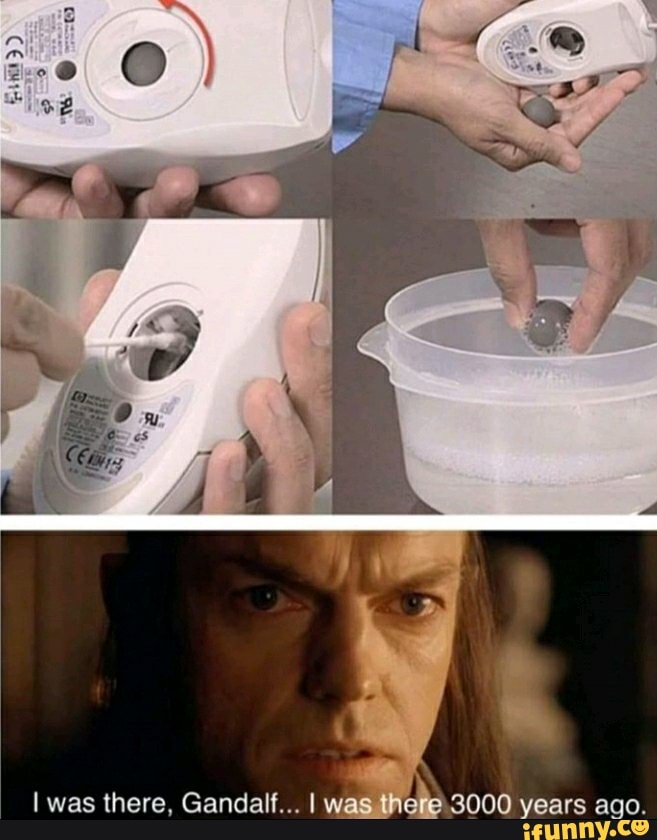 I was there, Gandalf... I was
AR 3000 years ago.