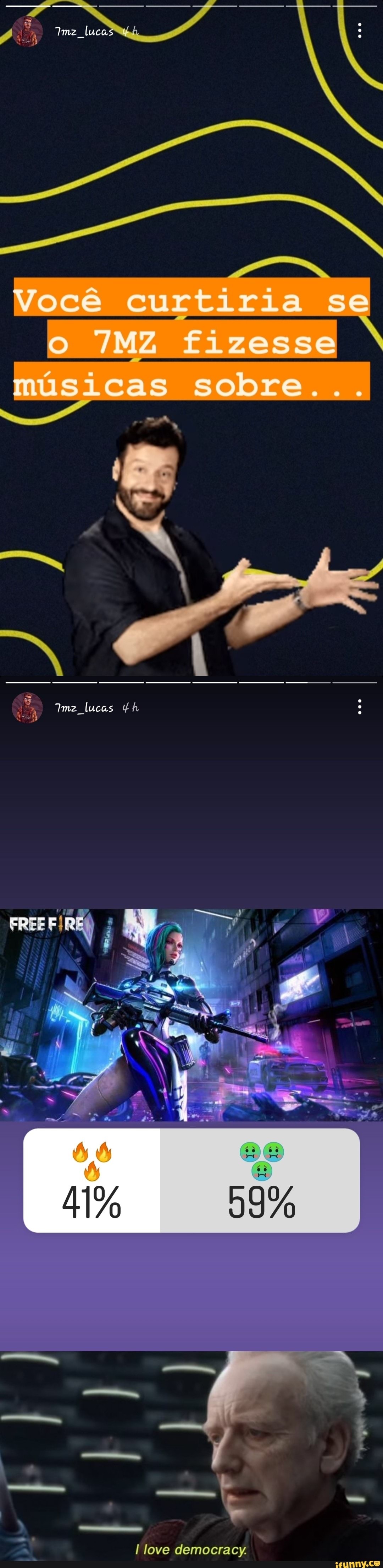 lucas
Você curtiria se o tizesse músicas sobre...
Imz lucas
D .
> =
love democracy.