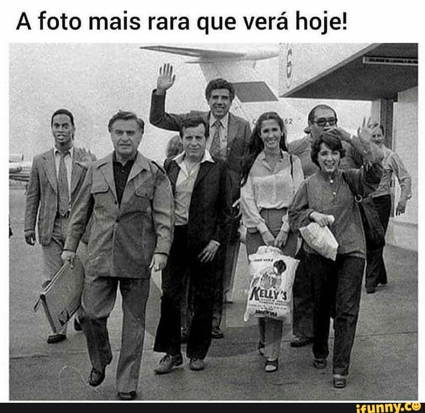 foto mais rara que verá hoje!