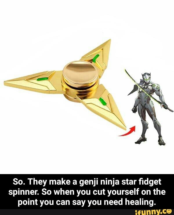 genji ninja star fidget spinner
