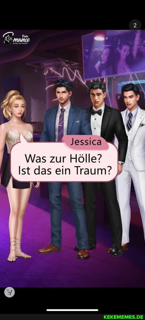 Was zur Hölle?
Ist das ein Traum?