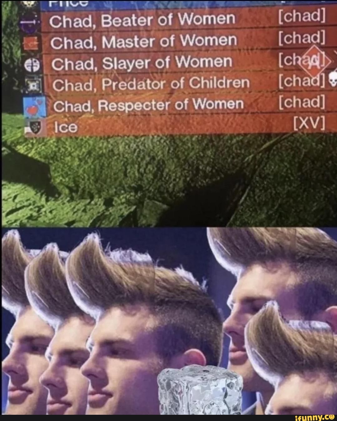 Ww Chad, Beater of Women [chad] Chad, Master of Women [chad] Chad ...